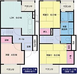 メゾン・リベルテ 3LDKの間取図画像
