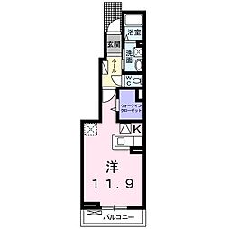 サン・フェリスタ5 1Kの間取図画像