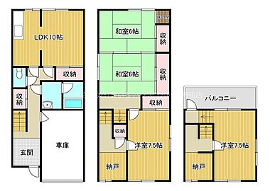 間取り：227100401042