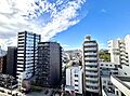 バルコニーから...