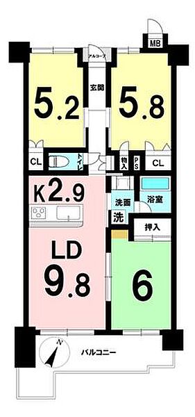間取り：311002342255