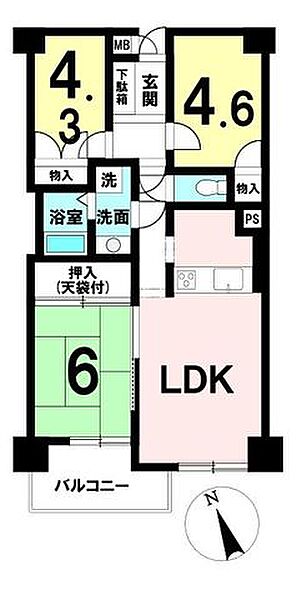 間取り：311002463084