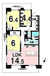 間取図画像 3LDK