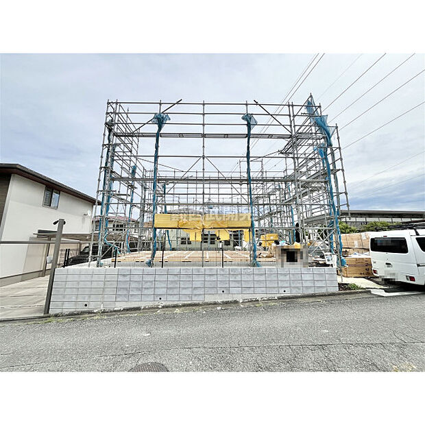 1号棟(8月28日撮影)