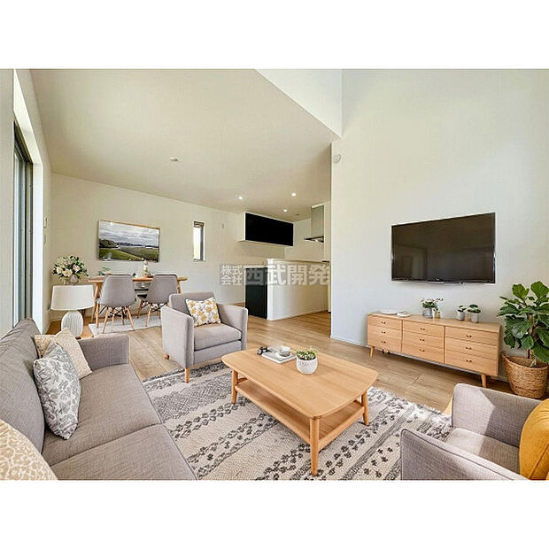 配置してある家具や小物はCGによるイメージです