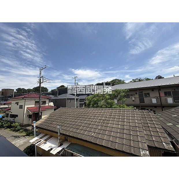 バルコニーからの眺望。