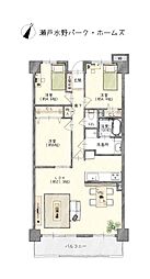 間取図画像 3LDK