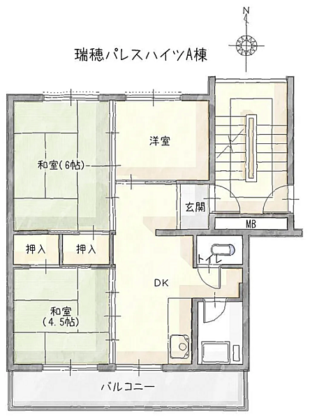 間取り：323000457399