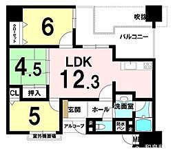 間取図画像 3LDK