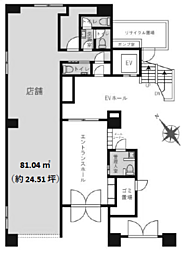 デュオスカーラ赤坂の間取図画像