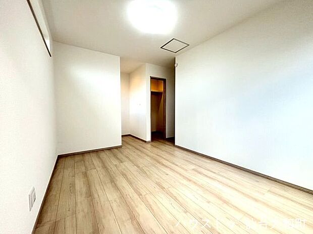 各居室に収納が完備されているので、空間を広々と使えるのが魅力です