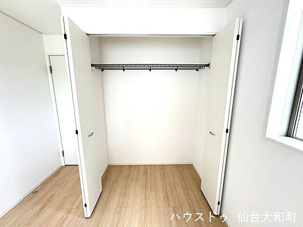 居室収納があれば、お部屋はいつでもすっきりと片付きます♪