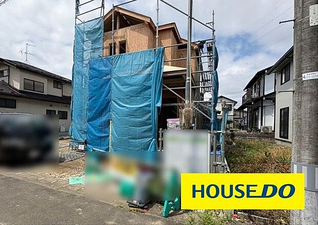 現地写真（2026年8月10日撮影）　建物完成までも、モデル棟でご案内可能です♪ゆったりとした広さの土地をお探しの方は、ぜひ一度現地をご覧ください+＊
