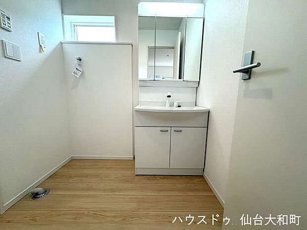 鏡の裏面が大容量の収納タイプのシャワードレッサー+*