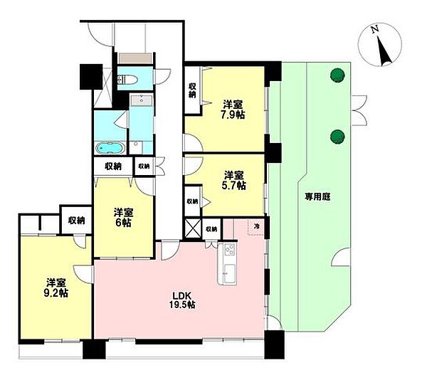 間取り：304000344497