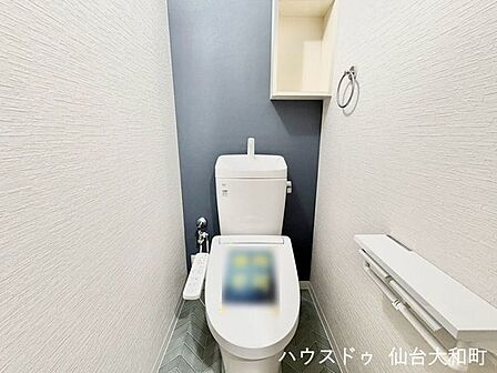 温水洗浄便座を備えた快適仕様