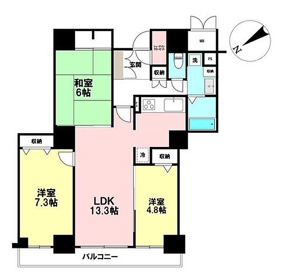 間取り：304000347432