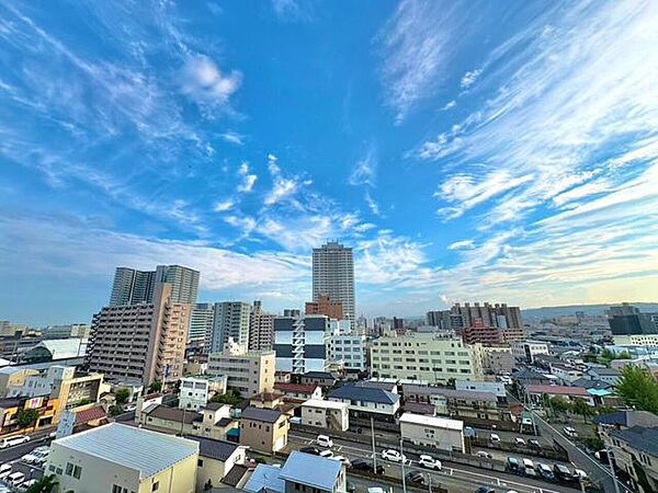 遠くの景色まで楽しめる眺め