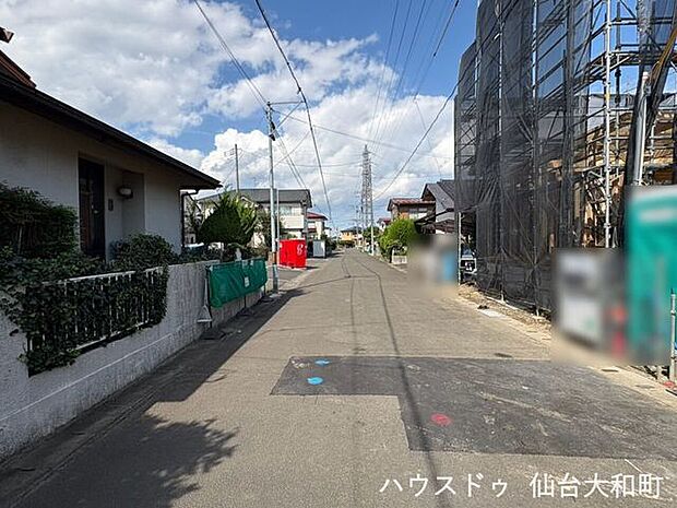 前面道路含む現地写真(2026年9月25日撮影)
