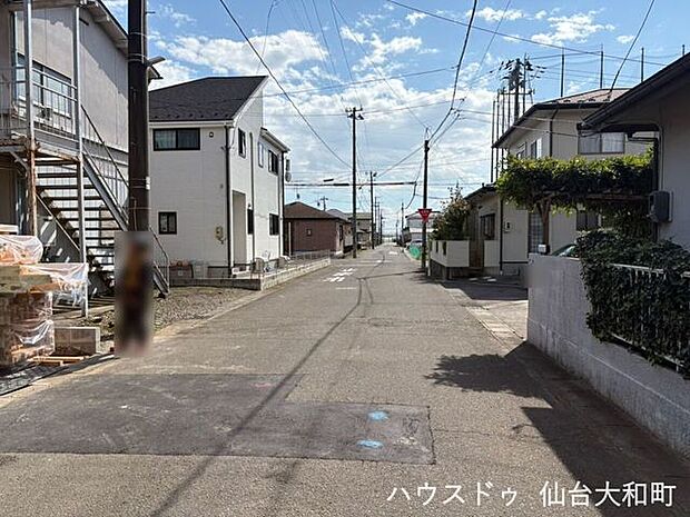 前面道路含む現地写真(2026年9月25日撮影)