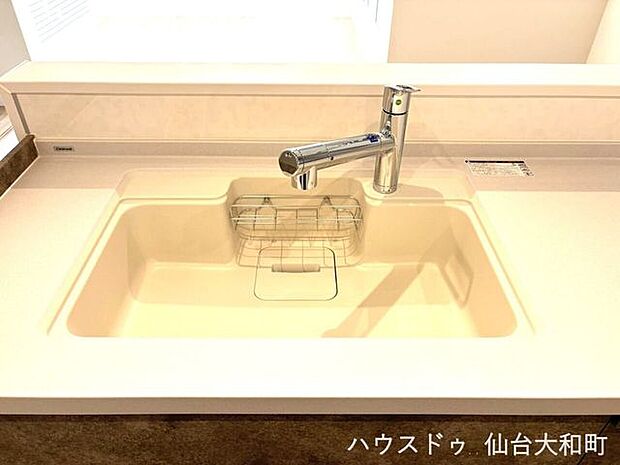浄水カートリッジ一体型のハンドシャワー水栓なら、料理にも美味しい水が使えます♪