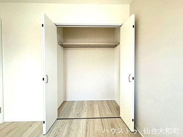 全ての居室に収納完備+＊♪住空間を有効的に活用できます