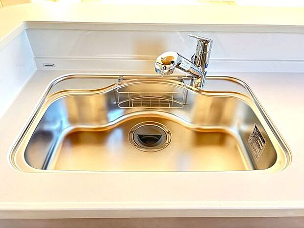 浄水カートリッジ一体型のハンドシャワー水栓で、調理にも美味しい水が使えます+*♪