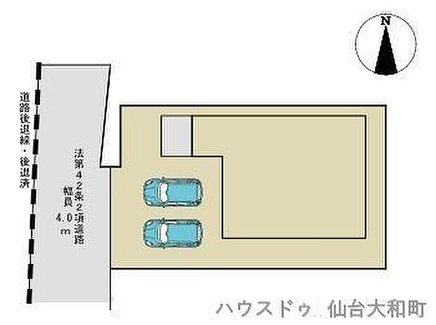 駐車2台可能です