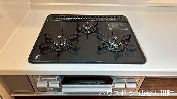 3口コンロ