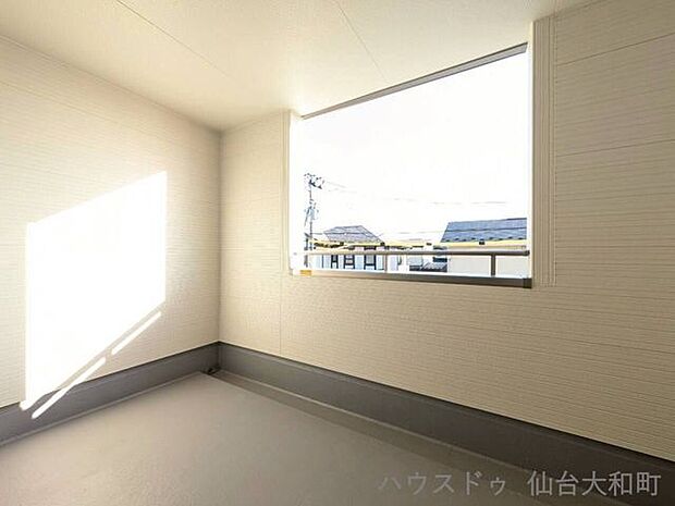 雨の日も安心のインナーバルコニー+*