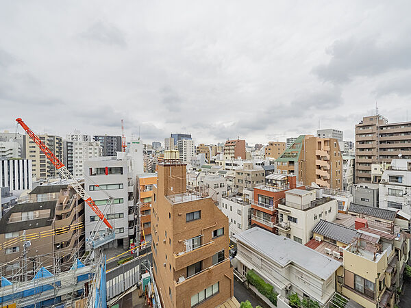 北西バルコニーからの眺望
