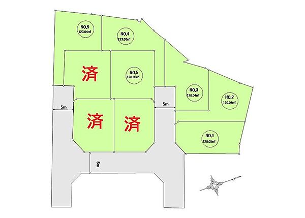 区画図：313004835303