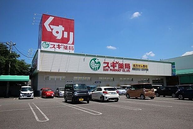 スギ薬局尾西三条店 590m