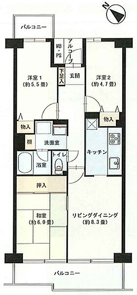 間取り：311002377354