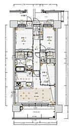 エスリード箕面船場阪大前 3LDKの間取図画像