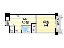 間取図画像 1DK