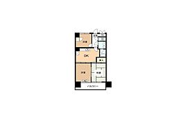 ピア八千代町 3DKの間取図画像