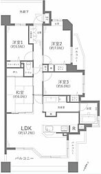 ライオンズガーデン新安城 4LDKの間取図画像