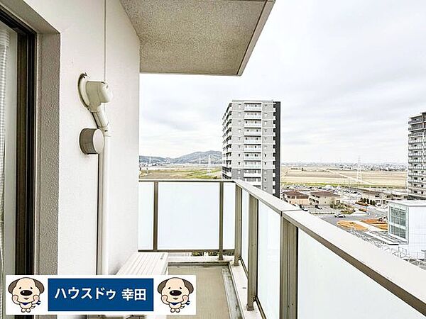 角部屋だけの特権。Ｌ字のワイドバルコニー。眺望、採光◎
