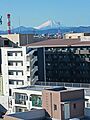 窓からの富士山