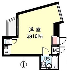 間取図画像 ワンルーム
