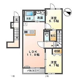 ムーンローズ香貫 2階