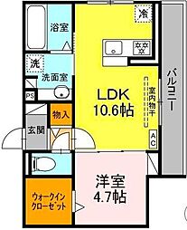 D-Crinum沼津　岡宮 2階/201