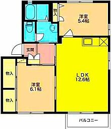 ルミエール大岡 2階