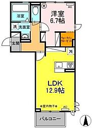 サン・ティアレ 2階