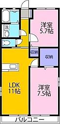 レスポワールC 2階