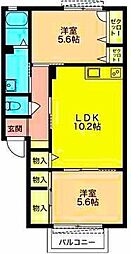 ディアス下土狩C 2階