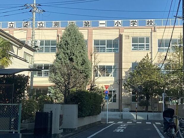 足立区立淵江第一小学校 120m
