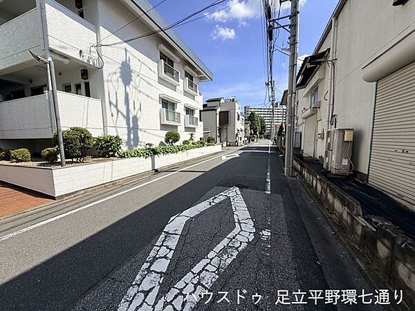 周辺は落ち着いた街並みが広がり、穏やかな住環境が感じられます。