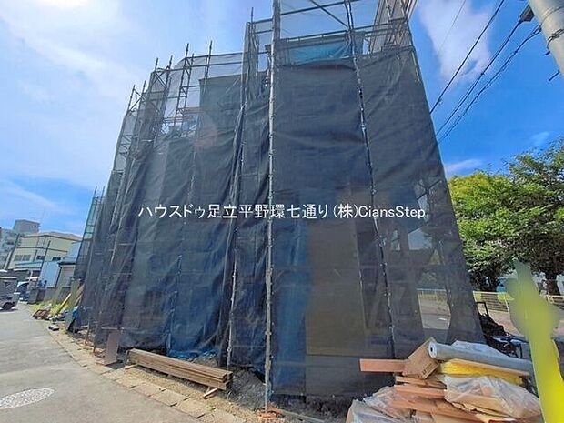 現在建築中。2026年9月上旬完成予定。完成現場で参考見学可能です。